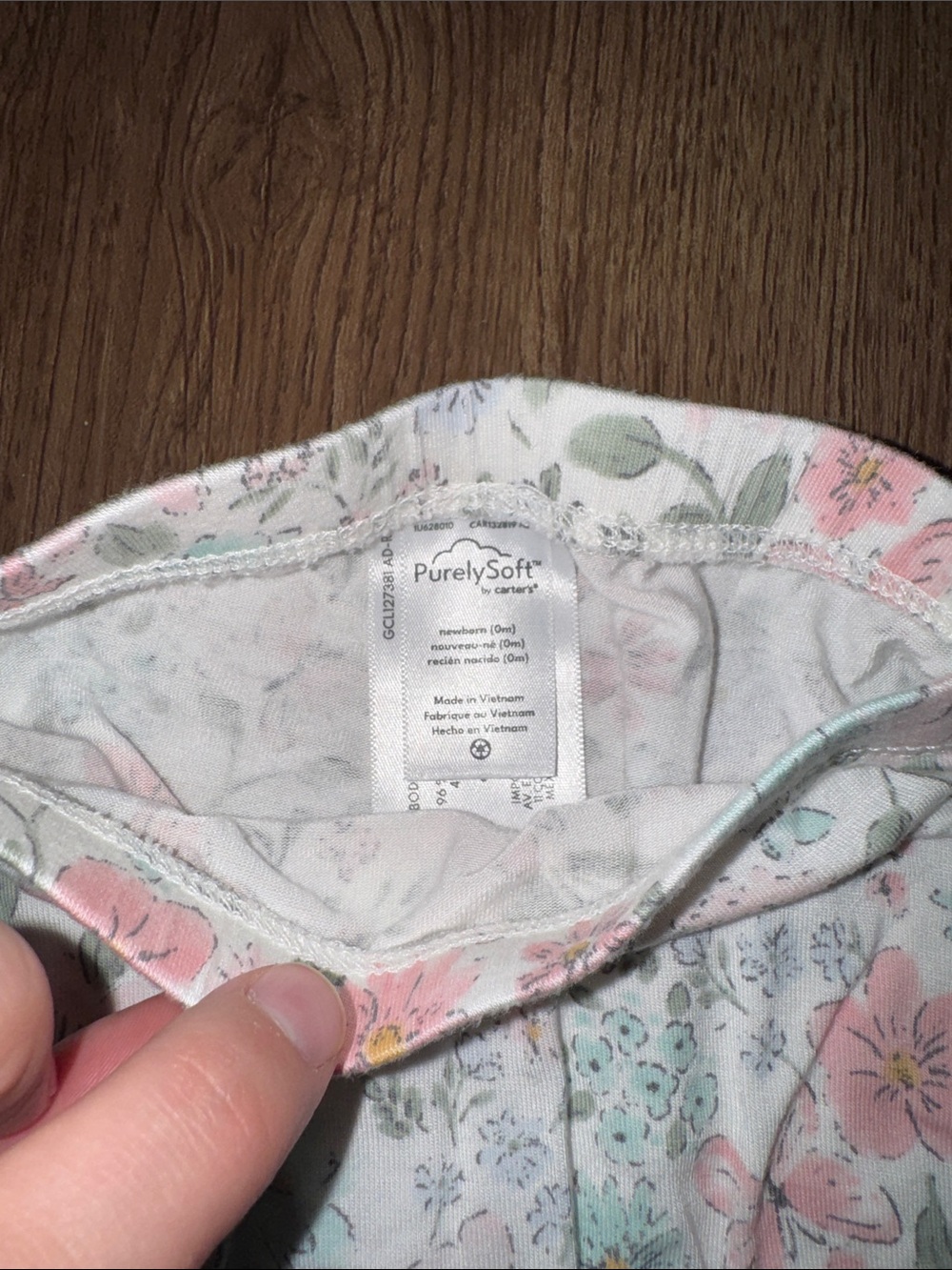 Floral Purely Soft Baby Girl Carter’s Set - Picture 5 of 5